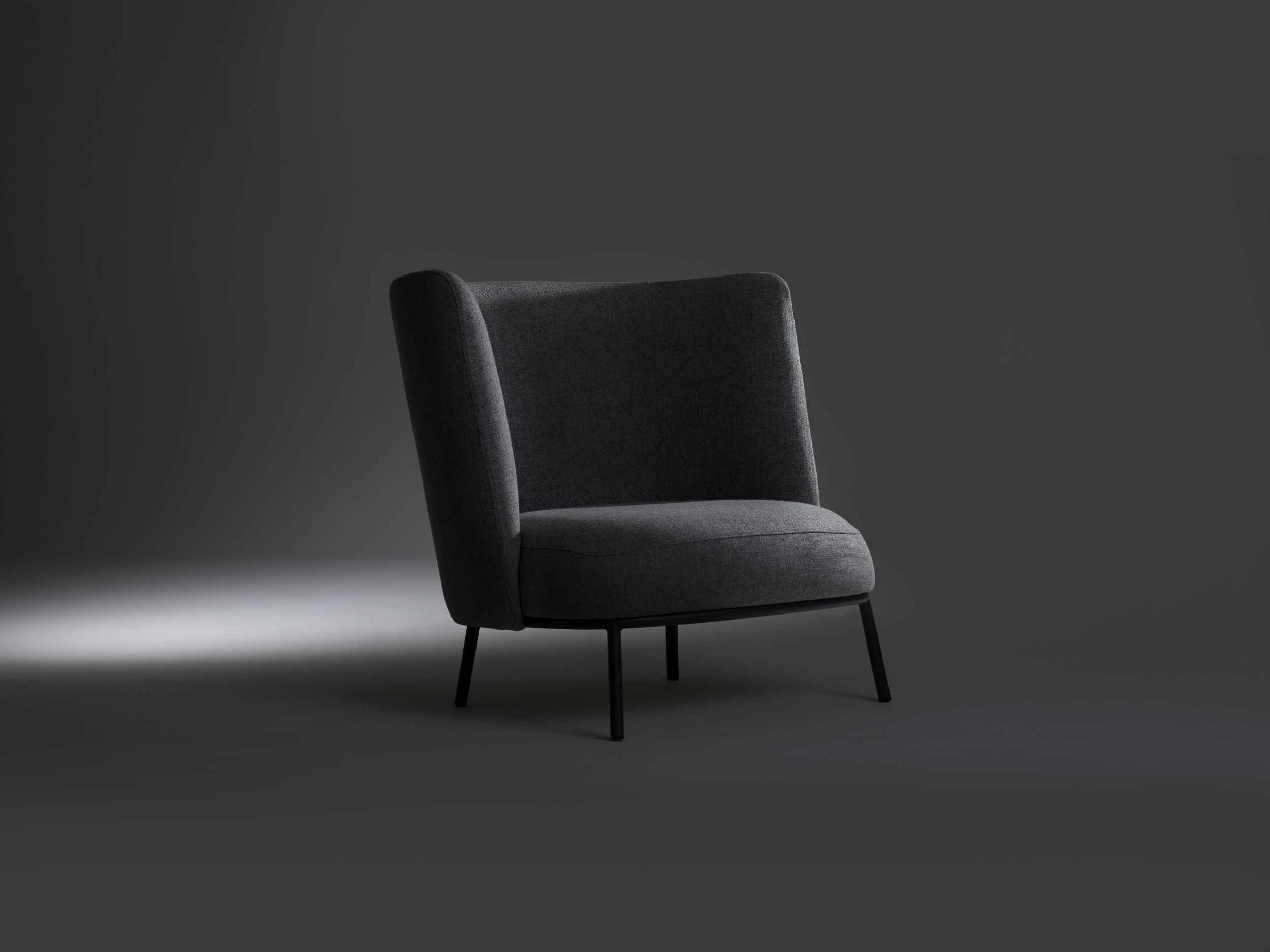 Shift easychair high and ottoman by Debiasi Sandri for Offecct
