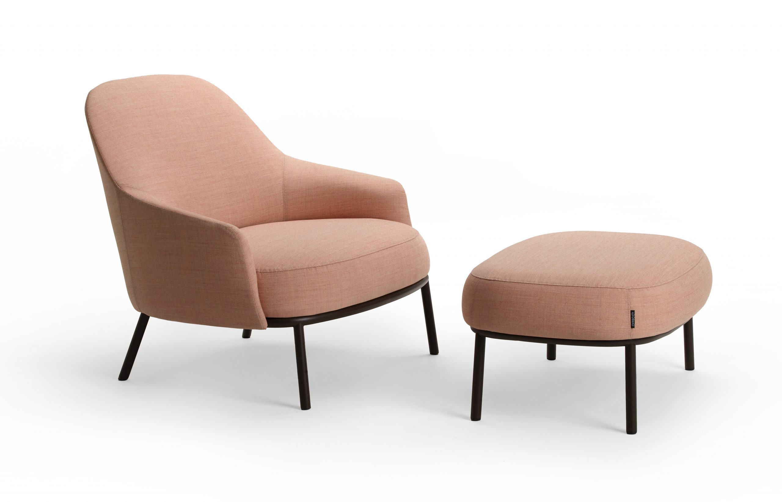 Shift easychair classic and ottoman by Debiasi Sandri for Offecct