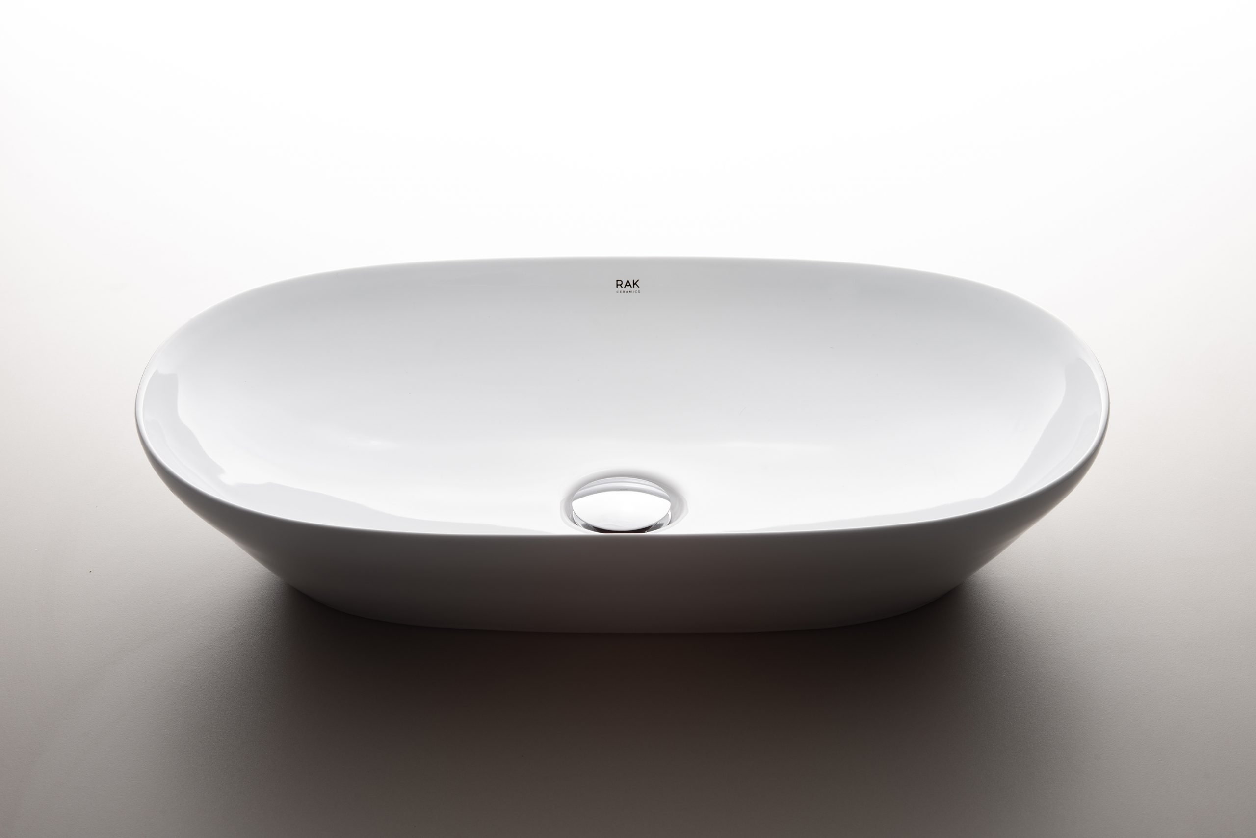Oval washbasin Variant washbasins designed by Debiasi Sandri for RAK Ceramics