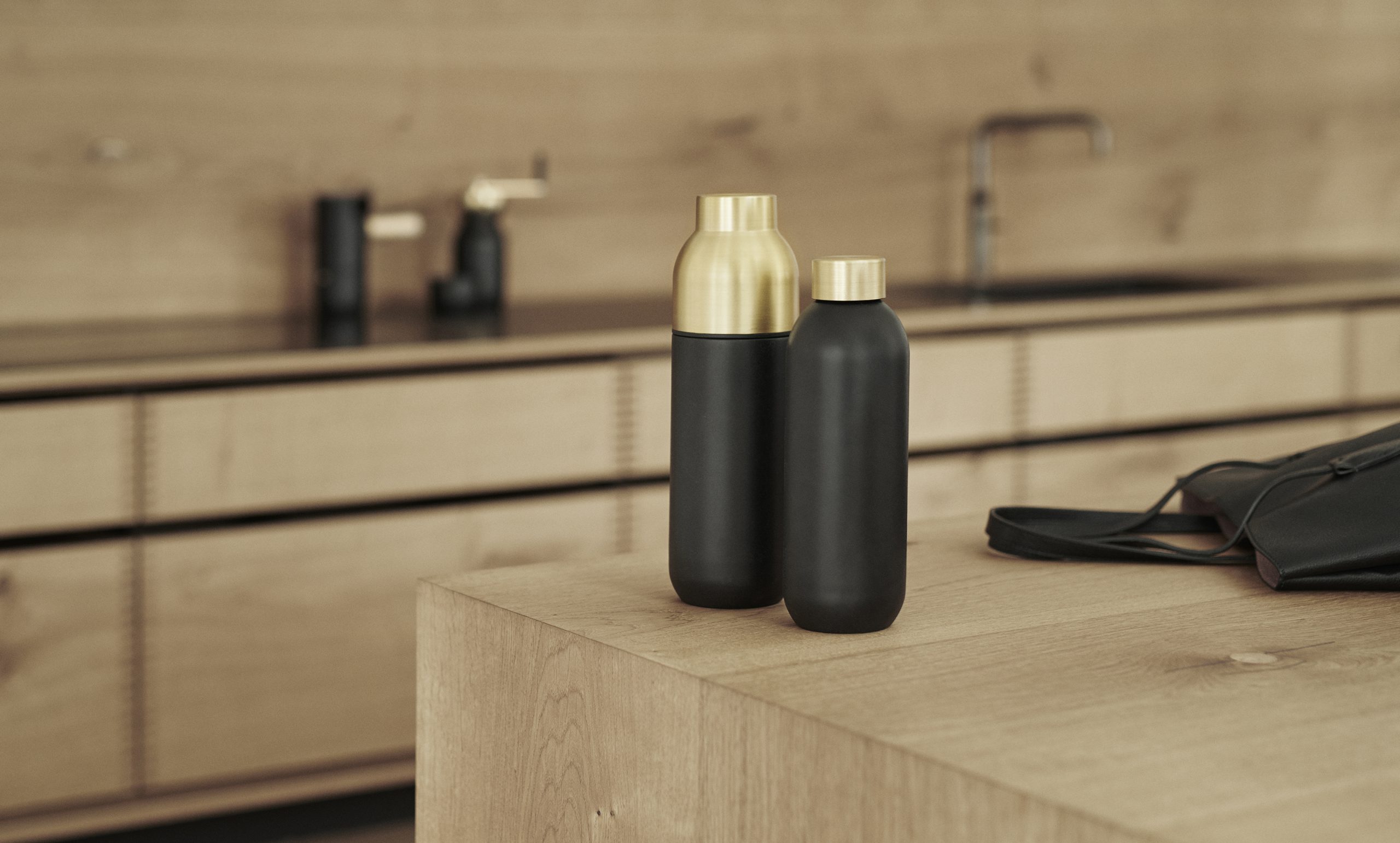Collar thermo and water bottle by Debiasi Sandri for Stelton